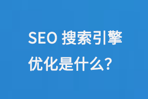 SEO搜索引擎優化是什么？